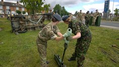 Cdts Binder And Beard Turning Over A Vehicle