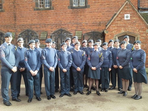 Corby Air Cadets Cross Country Team 2016 place 6th overall