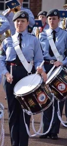 Sgt Eden in 75th Anniversary Parade