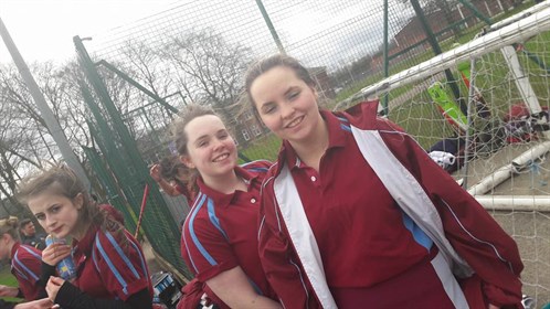 Cdt Mcneill And FS Pavitt At Inter Wing Hockey